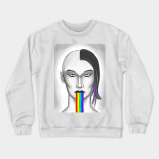 Rainbow Breathe Crewneck Sweatshirt